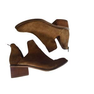 STEVE MADDEN LANCASTER‎ BOOTIE SIZE 9.5US BROWN LEATHER